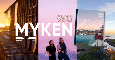 Bokbad og whiskysmaking: Myken