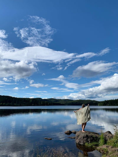 Nomaden elsker: Reisehåndkle i Lin